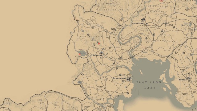 Guía Red Dead Redemption 2: mapa y vídeo para encontrar todas las rocas  talladas