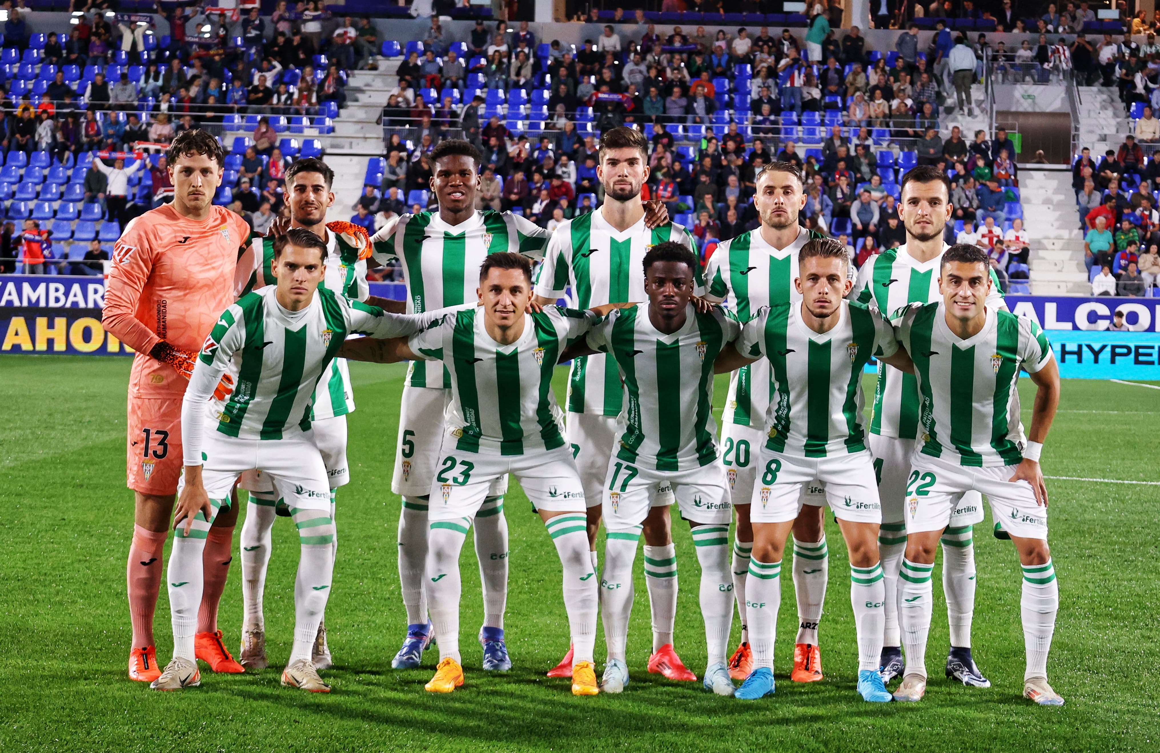 Once del Córdoba en Huesca