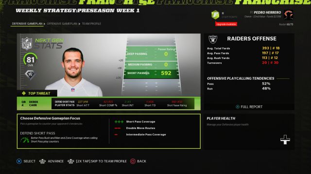 Análisis Madden NFL 22, fumble en el salto a la nueva generación