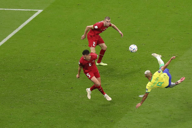 Brazil's Richarlison scores JAW-DROPPING scissor kick goal in 2022 FIFA  World Cup