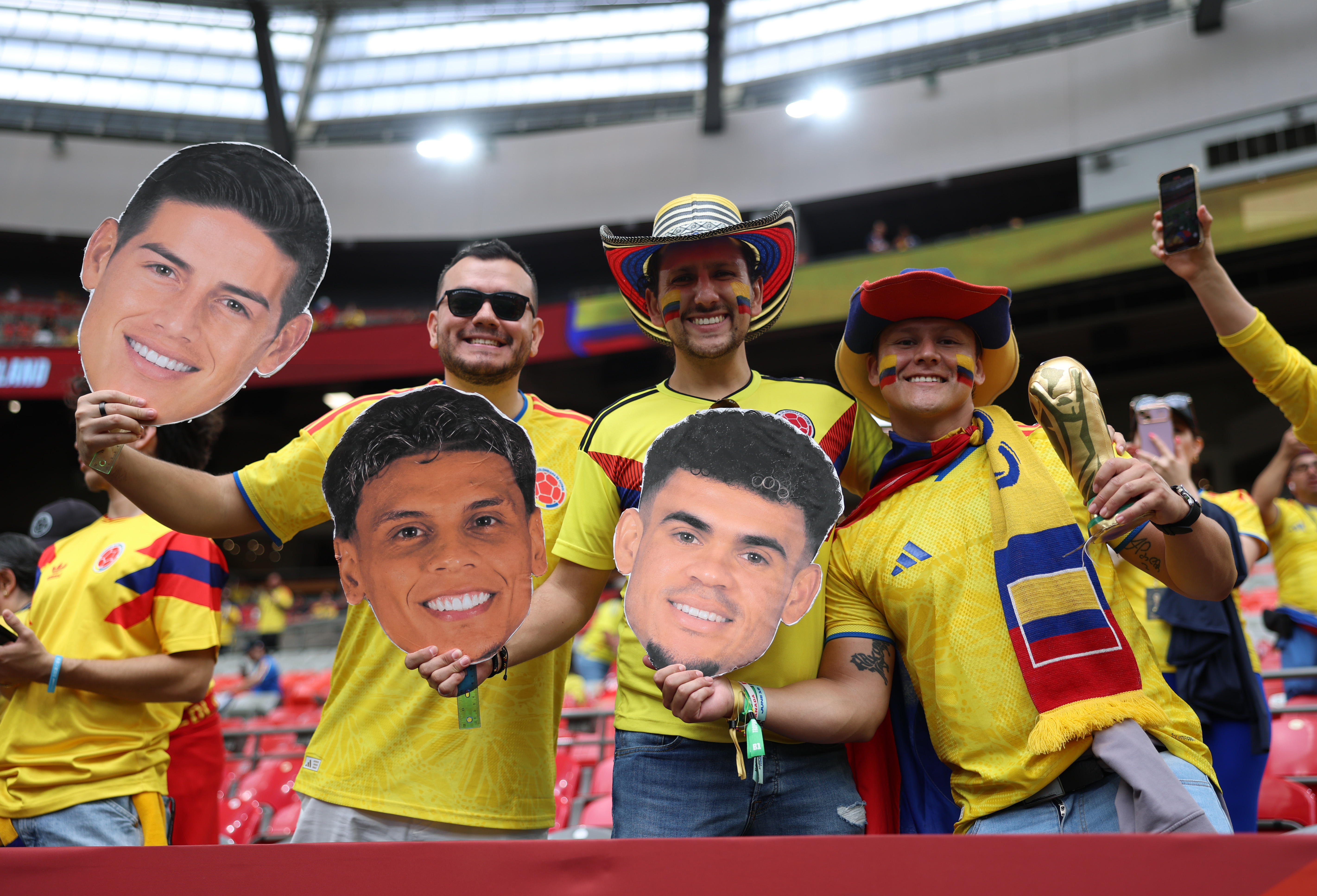 Hinchas Colombia