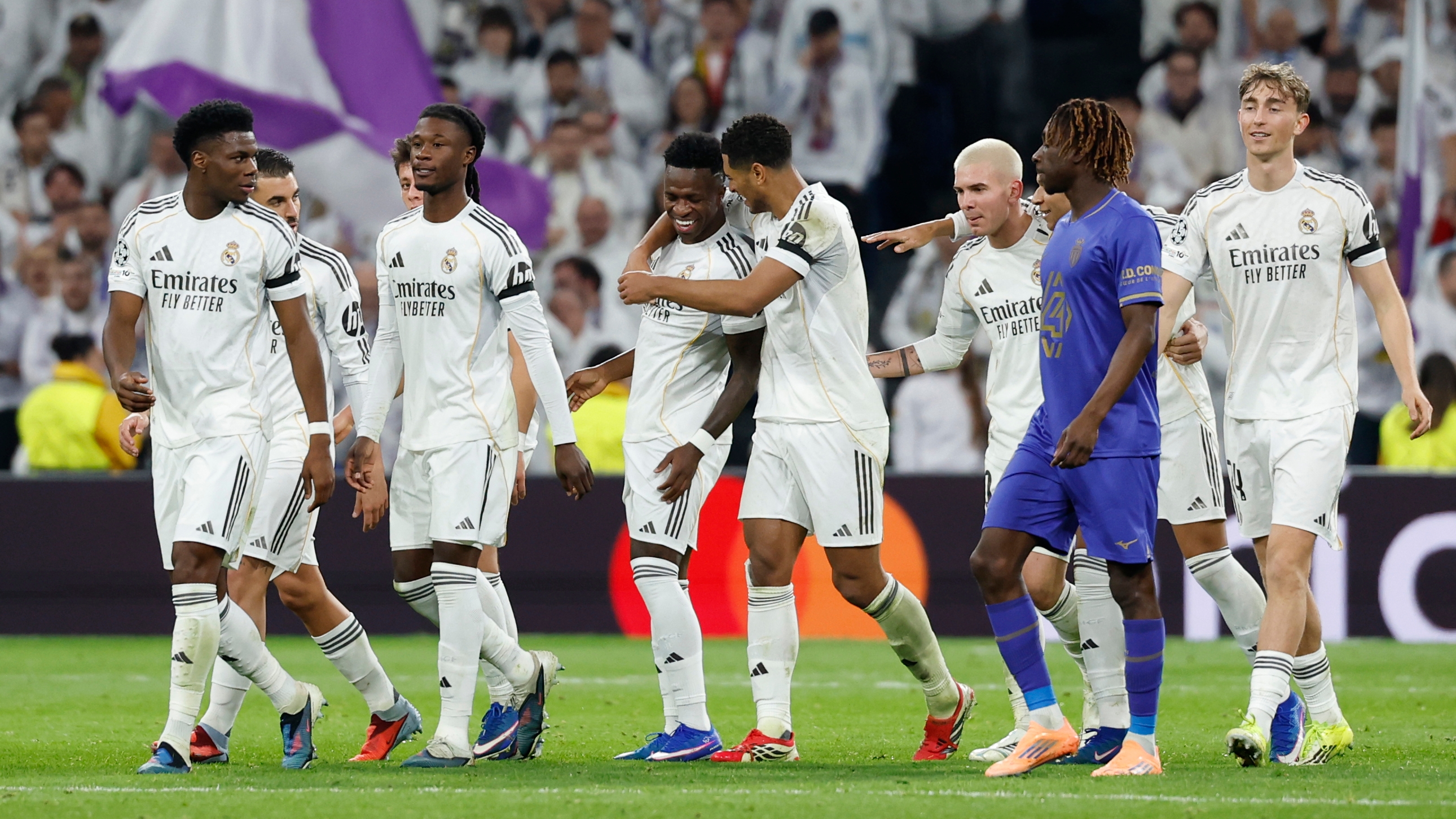 20/01/26 PARTIDO CHAMPIONS LEAGUE 
 FASE LIGA FASE GRUPOS JORNADA 7 
REAL MADRID - MONACO 
QUINTO GOL VINICIUS 5-0 ALEGRIA