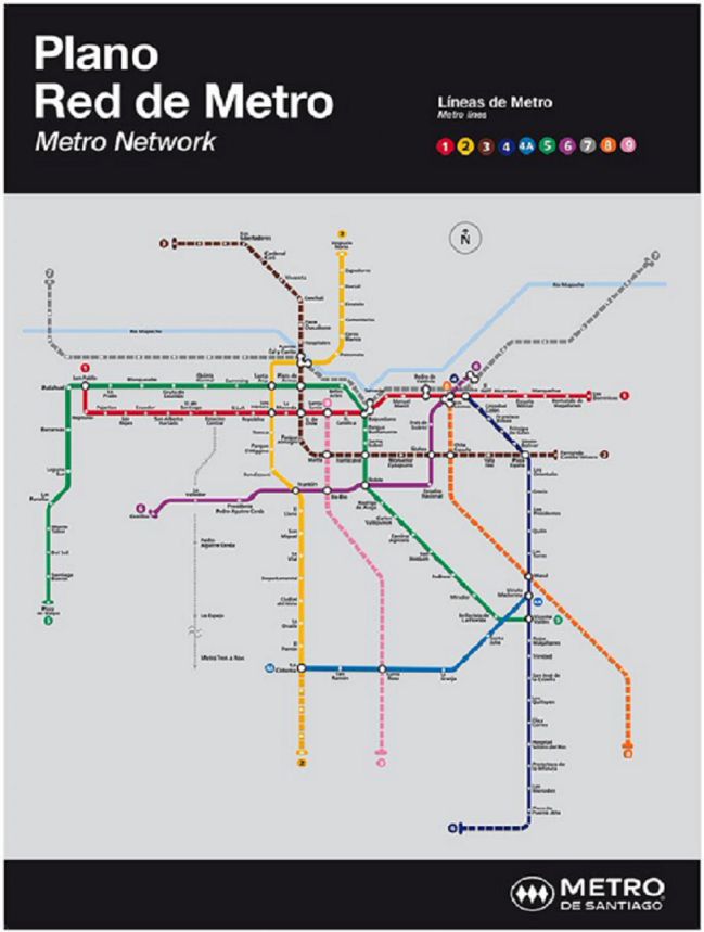 Así será el mapa del Metro de Santiago tras sus futuras ampliaciones y  cuándo se inaugurará cada una - AS Chile