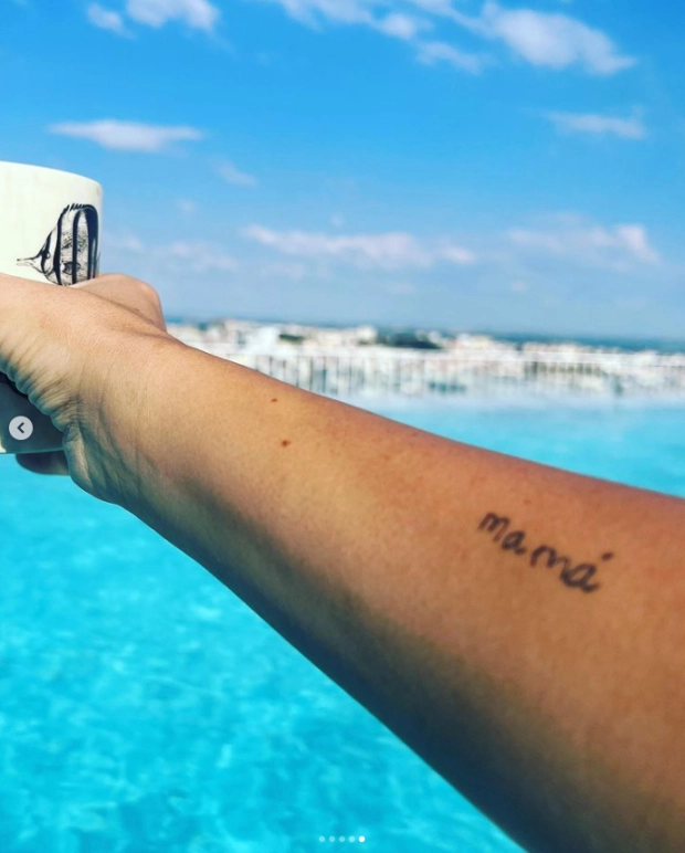 Georgina muestra su tatuaje más personal durante una jornada de piscina en Portugal - Tikitakas