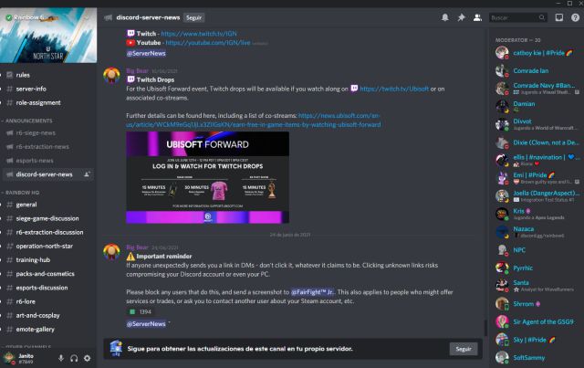 Servidor Discord Tecnologia - Discord Server