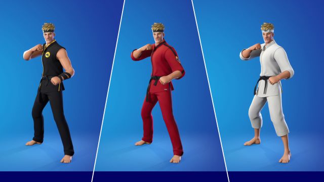 Fortnite lança skins inspiradas na série Cobra Kai 