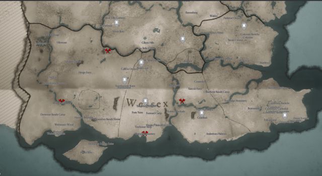 ASSASSIN'S CREED VALHALLA - LOCALIZAÇÃO TODOS TESOUROS DOS MAPAS