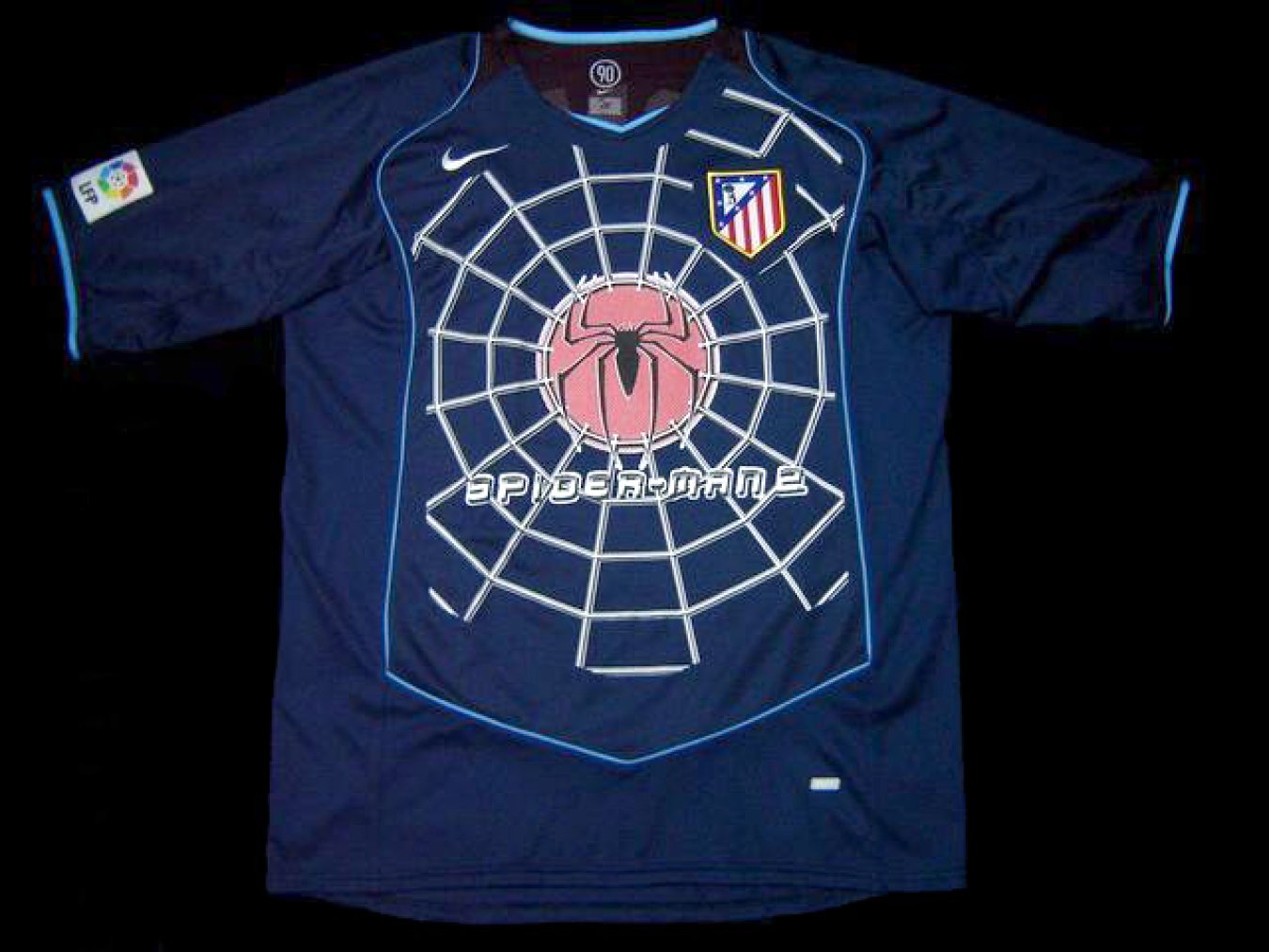 When Spider-Man was on Atletico Madrid's jerseys