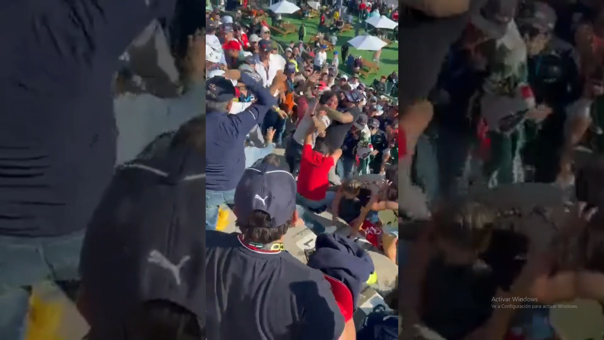 Vídeo: Violencia en el Gran Premio de México, fans se agarran a golpes en el Foro Sol