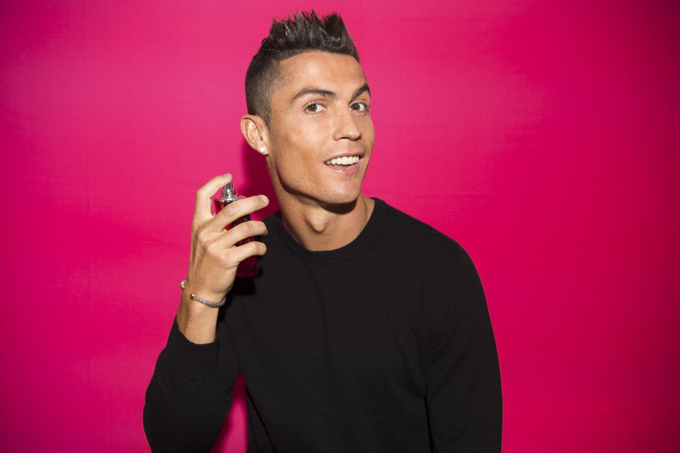 Cristiano Ronaldo launches new fragrance as he prepares for Real Madrid  return