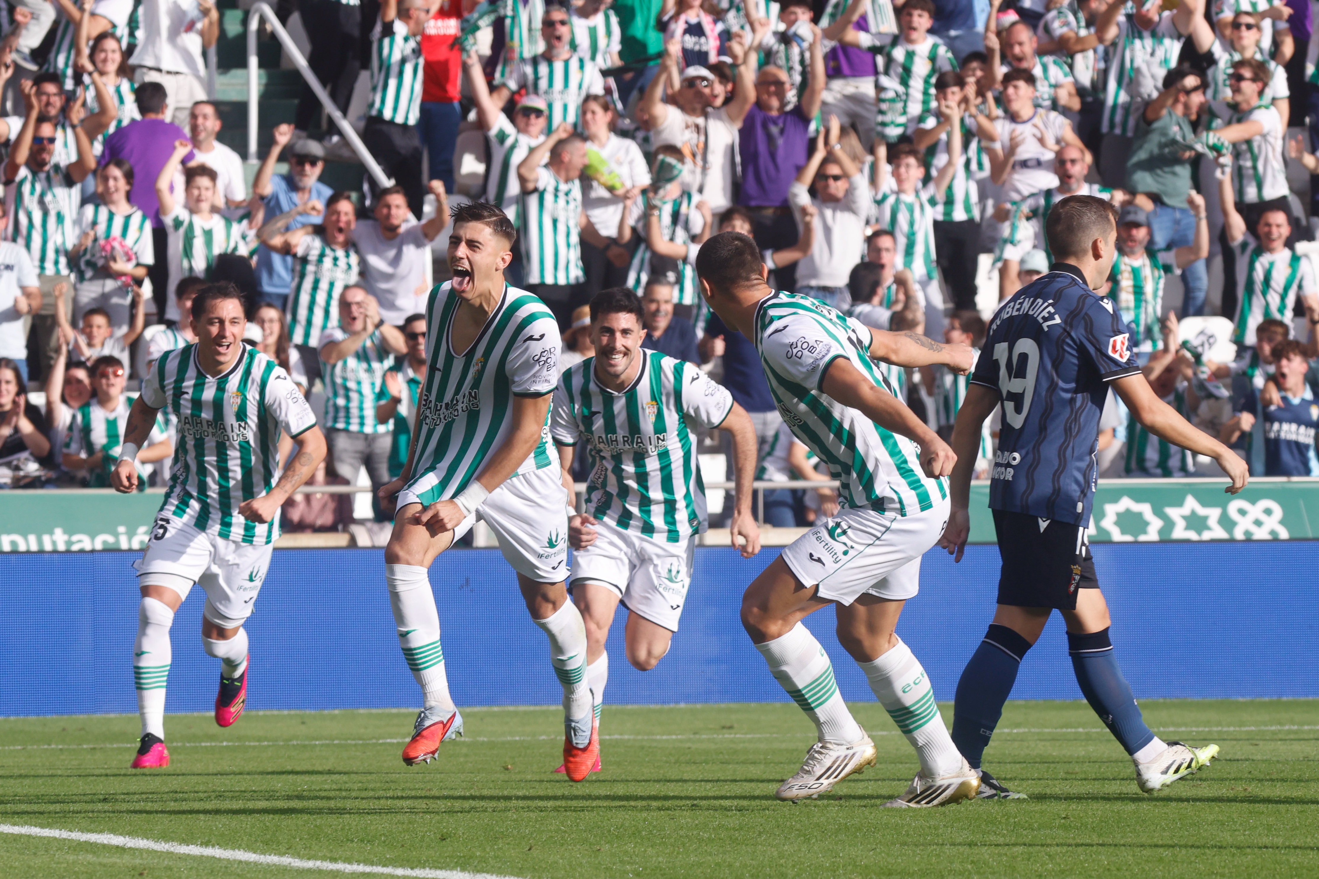 El Córdoba brinda por la Liga