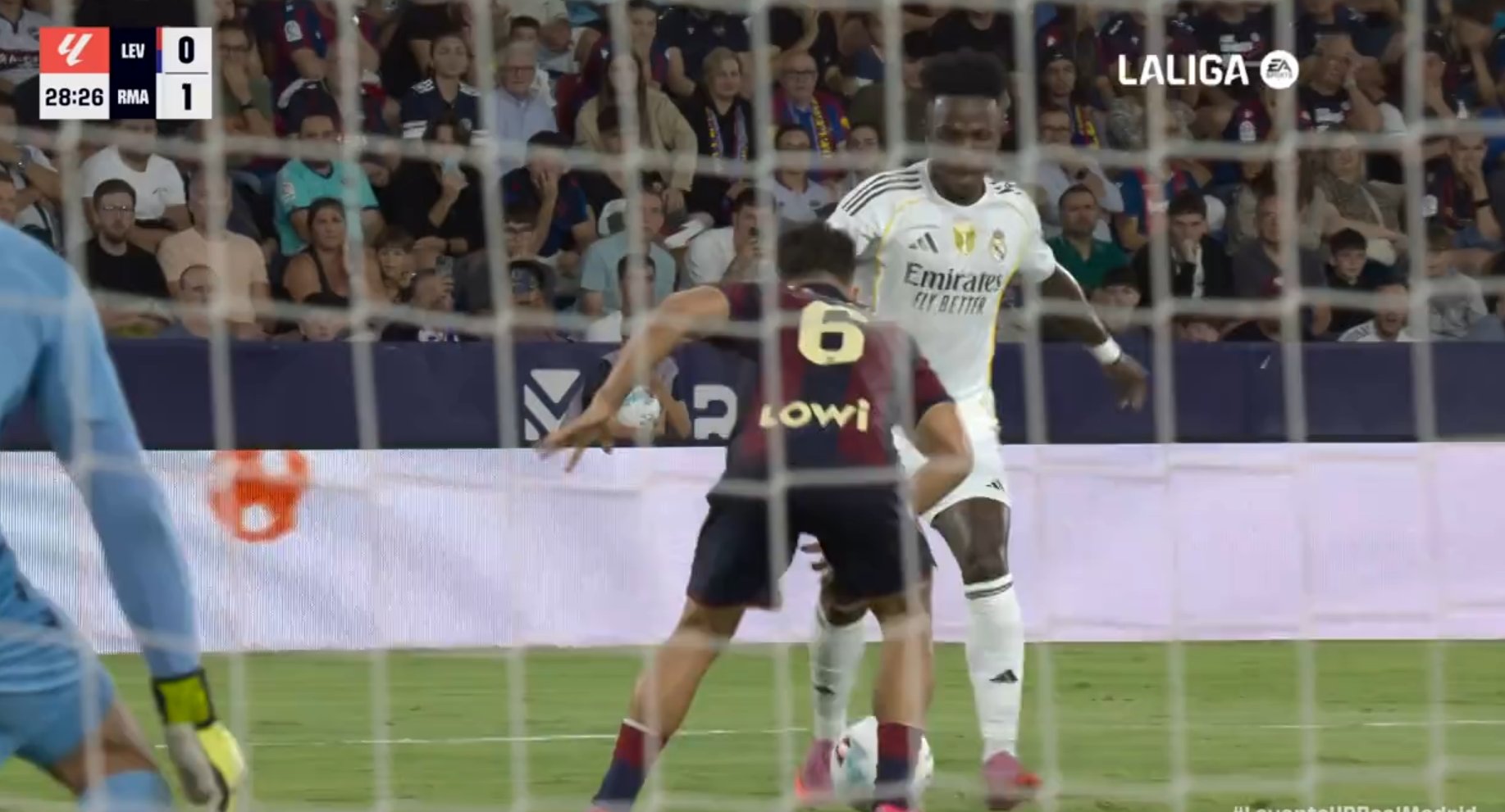 Vinicius marca uno de los mejores goles de su carrera: no van a dar crédito con la repetición