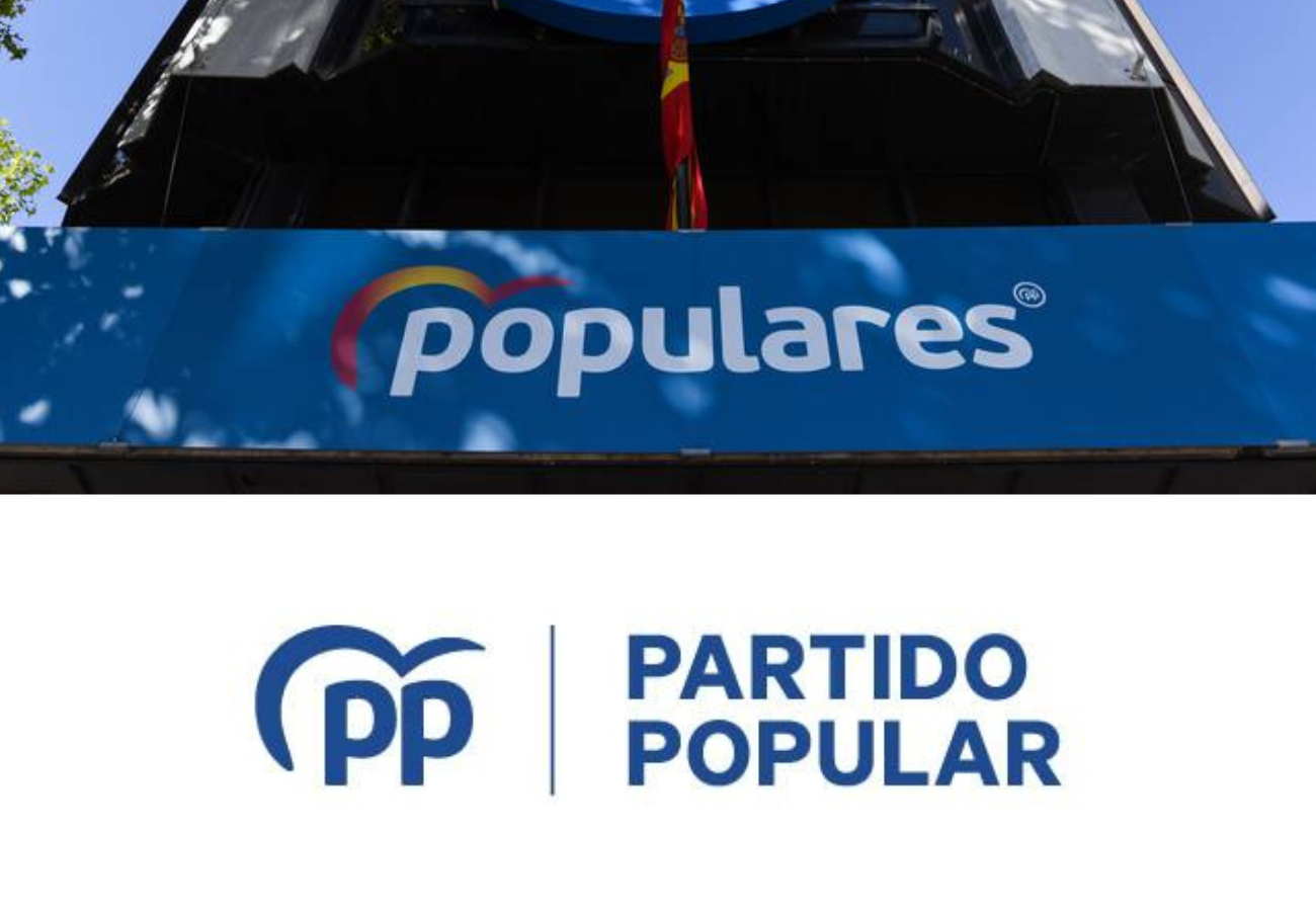 Así será el nuevo logo del Partido Popular: Feijóo también cambiará la  fachada de Génova 13 - AS.com