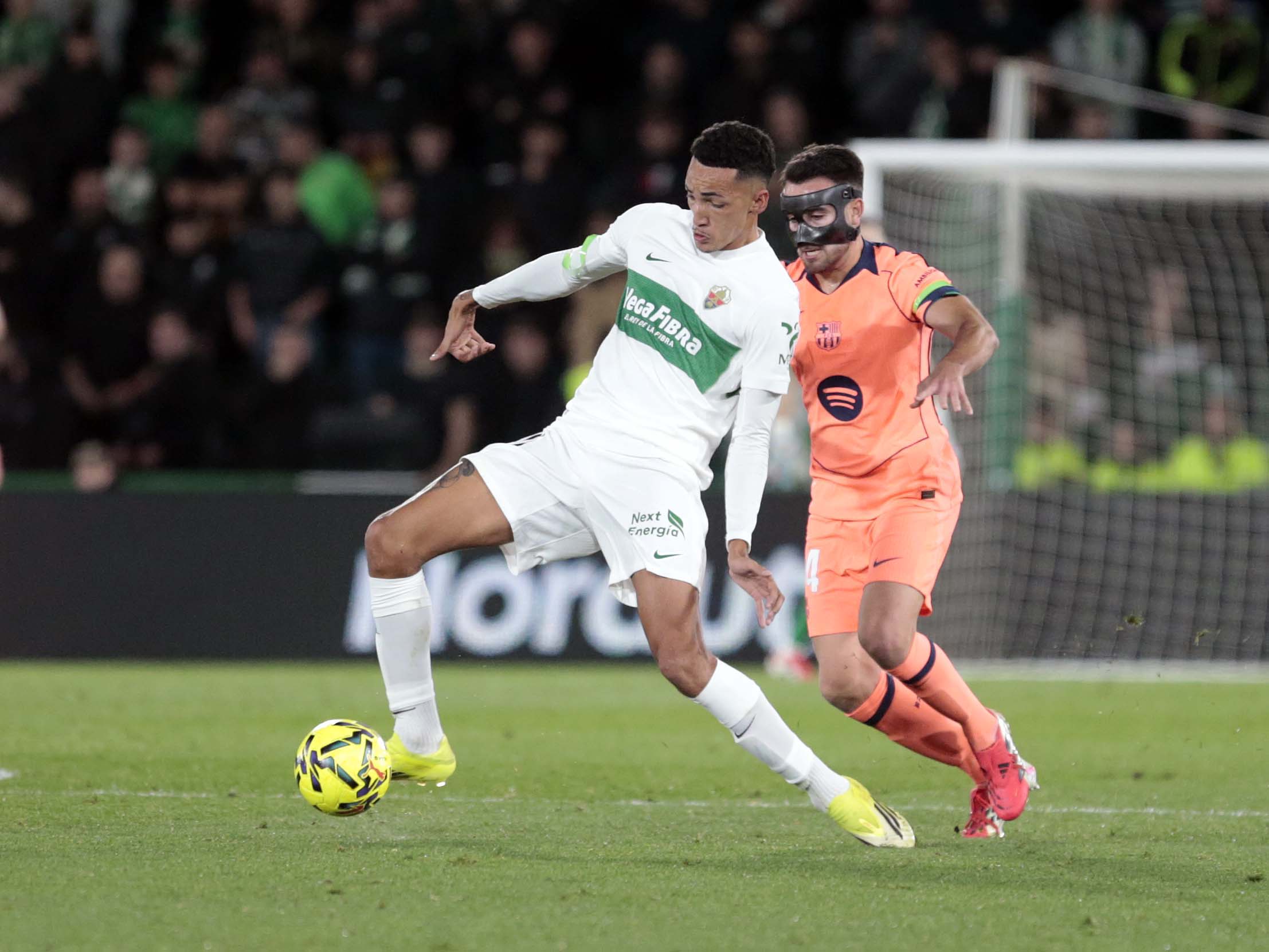 31/01/26 PARTIDO PRIMERA DIVISION JORNADA 22 
ELCHE - BARCELONA 
ALVARO RODRIGUEZ ERIC GARCIA