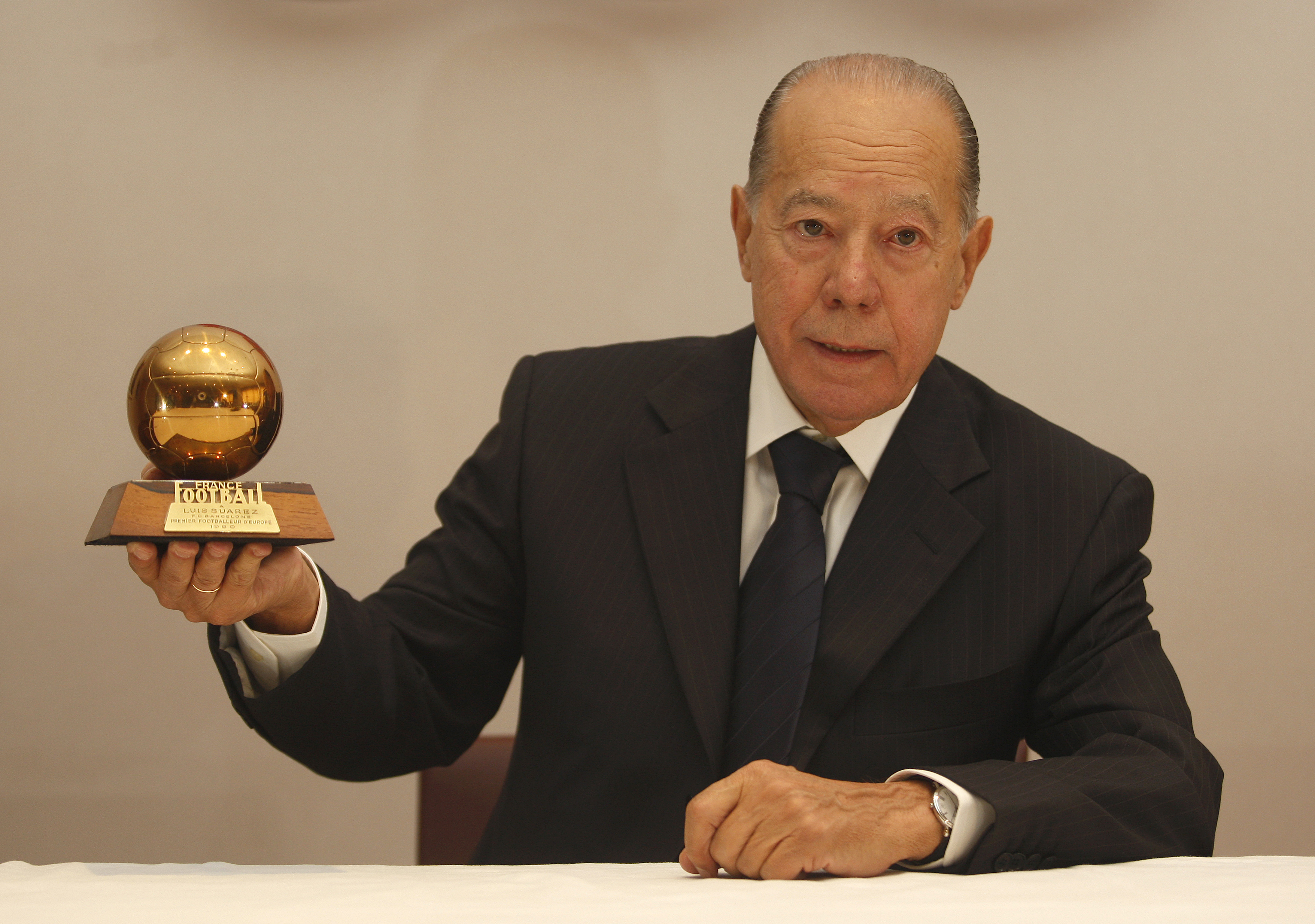 Luis Suárez, el ‘Arquitecto de oro’ del fútbol español