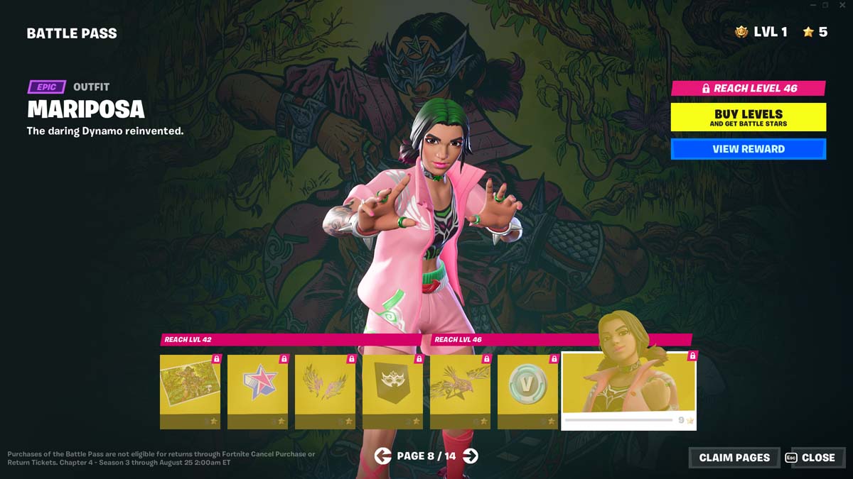 Fortnite Chapter 4 Season 3 Battle Pass: All Skins, Emotes, And Other  Rewards - GameSpot