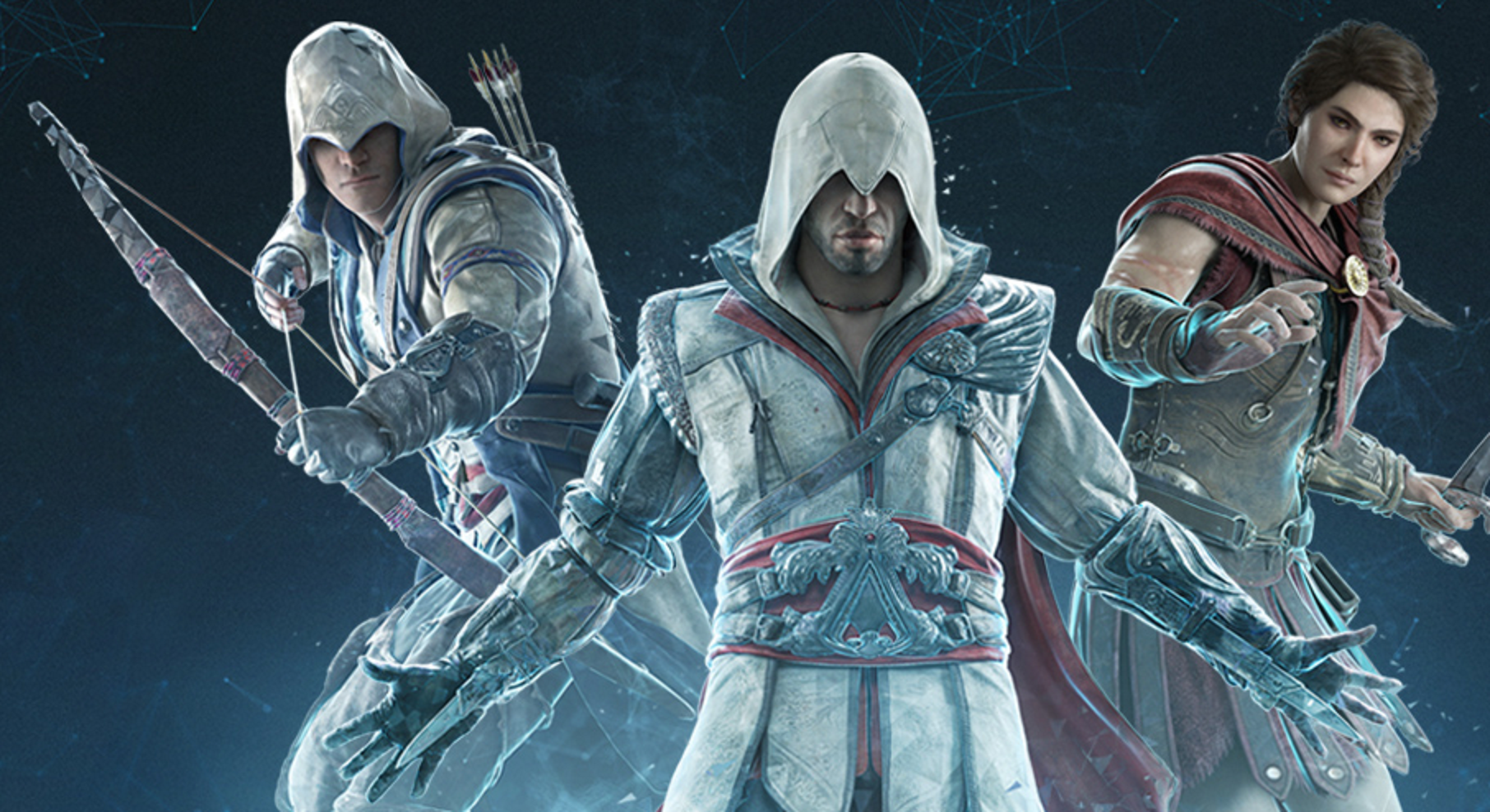 Assassin’s Creed Nexus VR está protagonizado por tres Asesinos icónicos