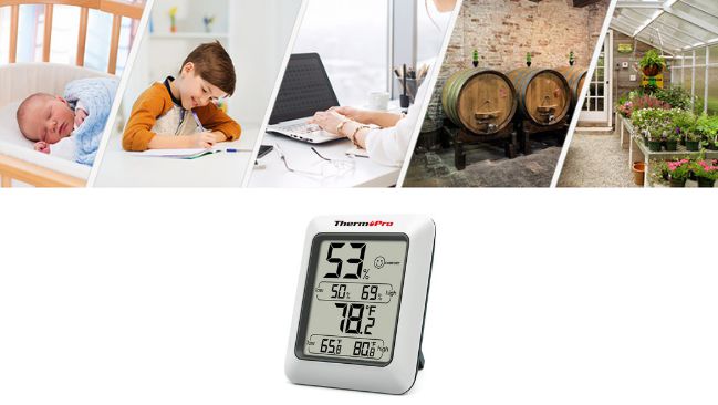 Este termómetro digital mide la calidad de aire y la humedad de tu casa, Estilo de vida, Escaparate