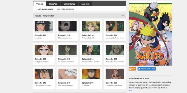 Cuántos capítulos y temporadas tiene Naruto: ver la serie en orden