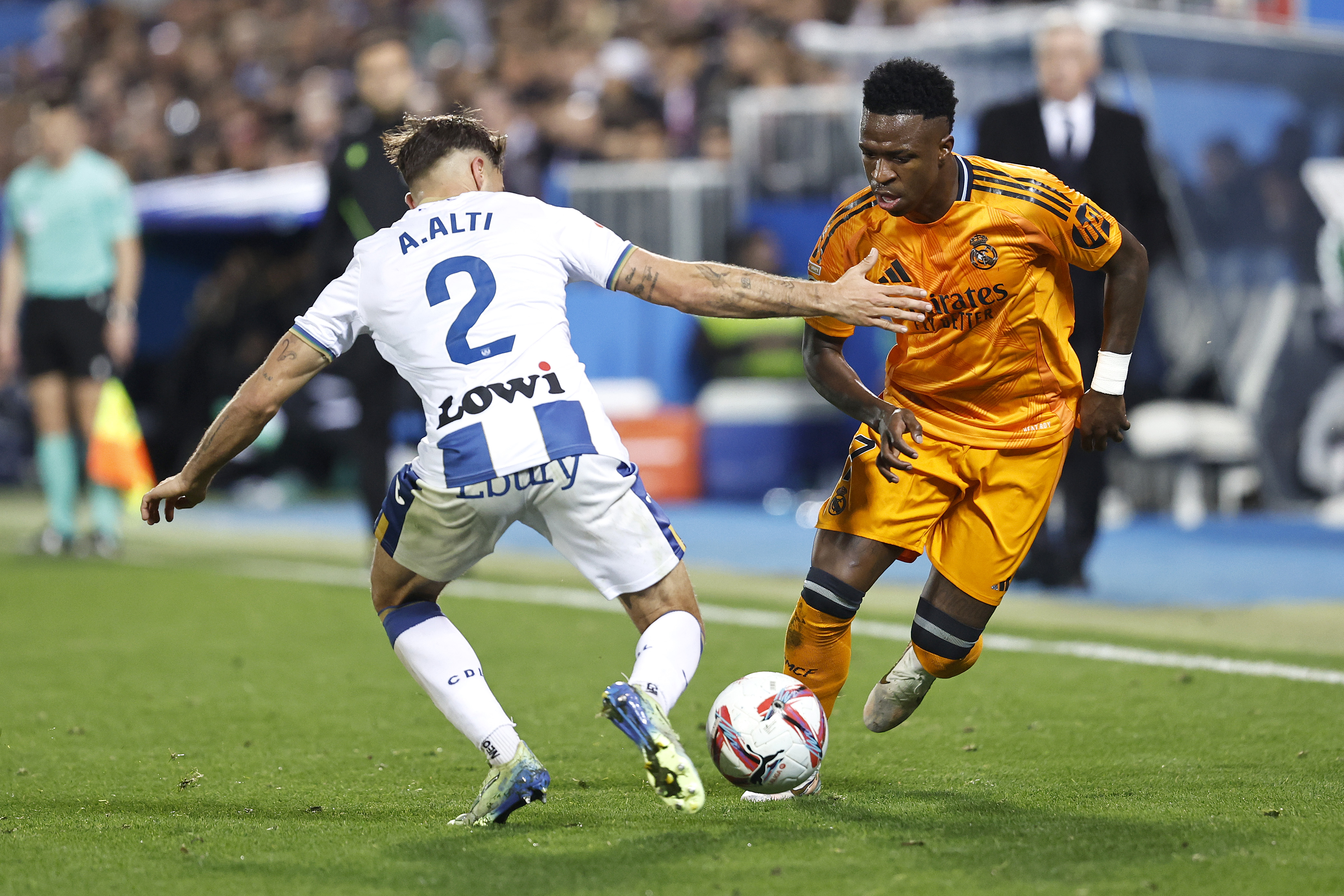 24/11/24 PARTIDO PRIMERA DIVISION 
LEGANES - REAL MADRID 
ALTI VINICIUS JR 