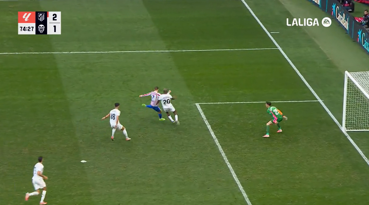 ¡Pasen y vean la obra maestra de Griezmann! El golazo con una maniobra al alcance de muy pocos