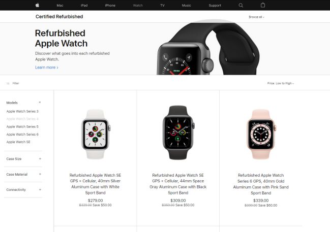 Apple watch refurbished españa hot sale