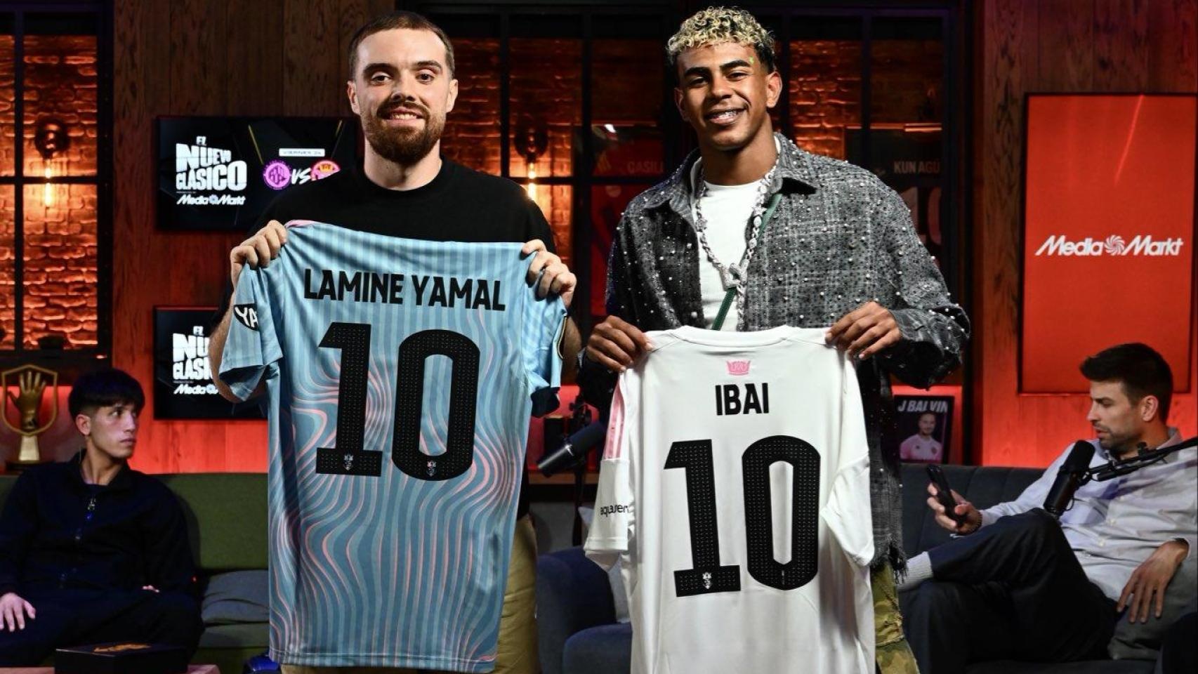 Ibai Llanos, Lamine Yamal