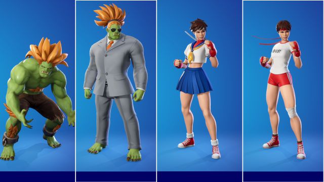 Fortnite recebe skins de Blanka e Sakura, de Street Fighter