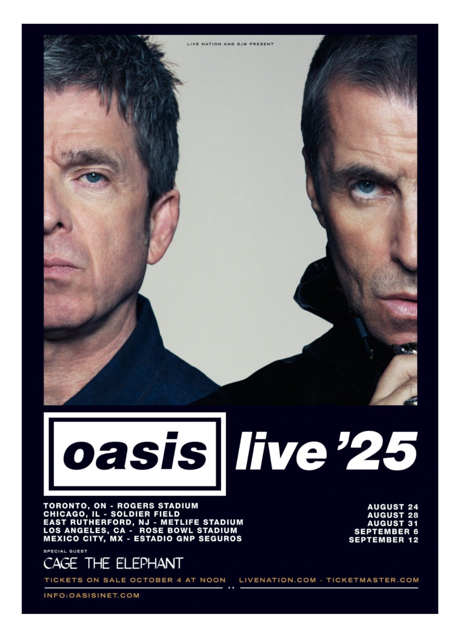 Oasis live '25 Tour' en Estados Unidos: Fechas, precios, cuándo y