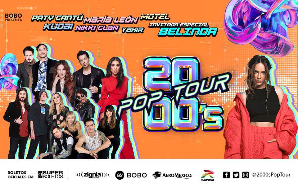 2000′s Pop Tour: artistas, horarios y cómo llegar a la Arena CDMX -  Tikitakas
