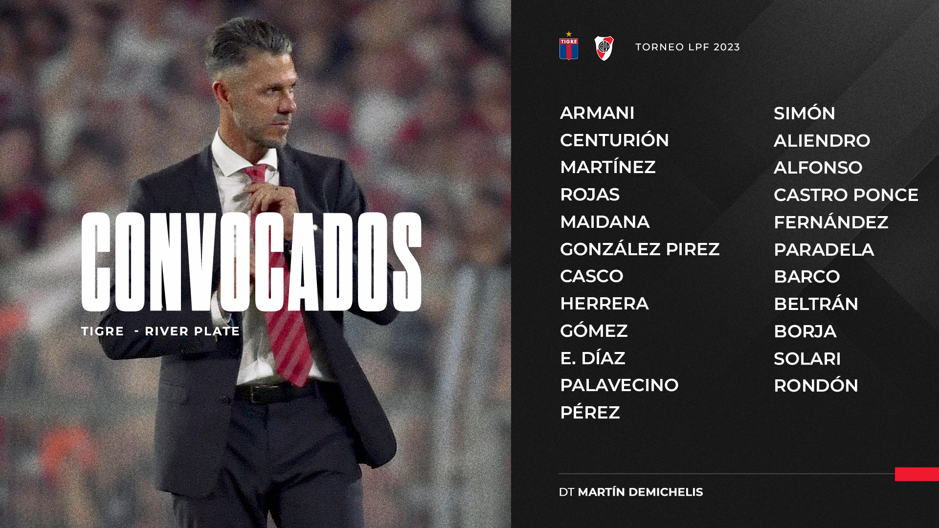 Paulo Díaz y De La Cruz, afuera de los concentrados