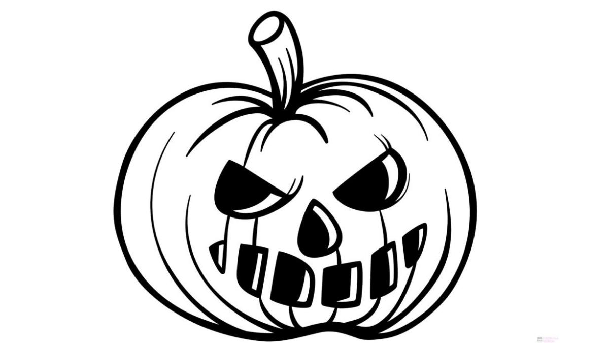 Los mejores dibujos e imágenes para imprimir en Halloween: calabazas, vampiros... - Tikitakas