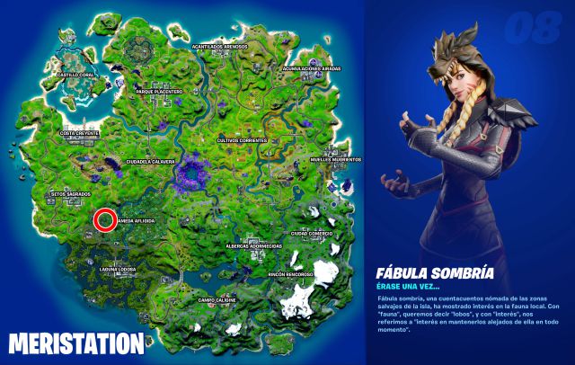 Misiones de Fábula Sombría en Fortnite Temporada 8; cómo completarlas y sus  recompensas - Meristation