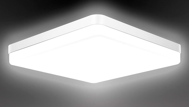 5 plafones LED de techo para iluminar y decorar el baño - Showroom