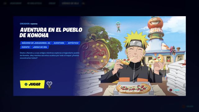 Naruto y sus amigos están disponibles en Fortnite, te podrás convertir en  el mejor Hokage