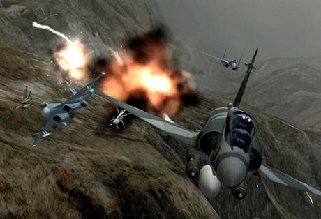 ACE COMBAT 5 SIMULADOR COMBATE AÉREO NO PS2 