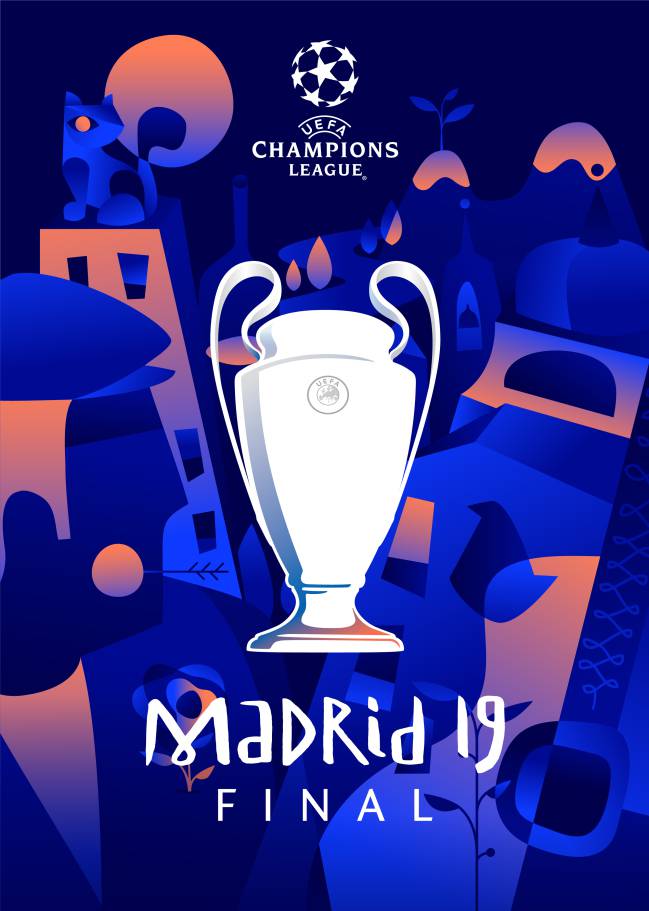 Uefa unveil Madrid final Champions League poster - AS USA
