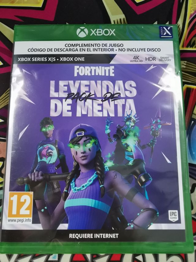 Xbox Series S + Fortnite La Última Risa + Leyendas de Menta