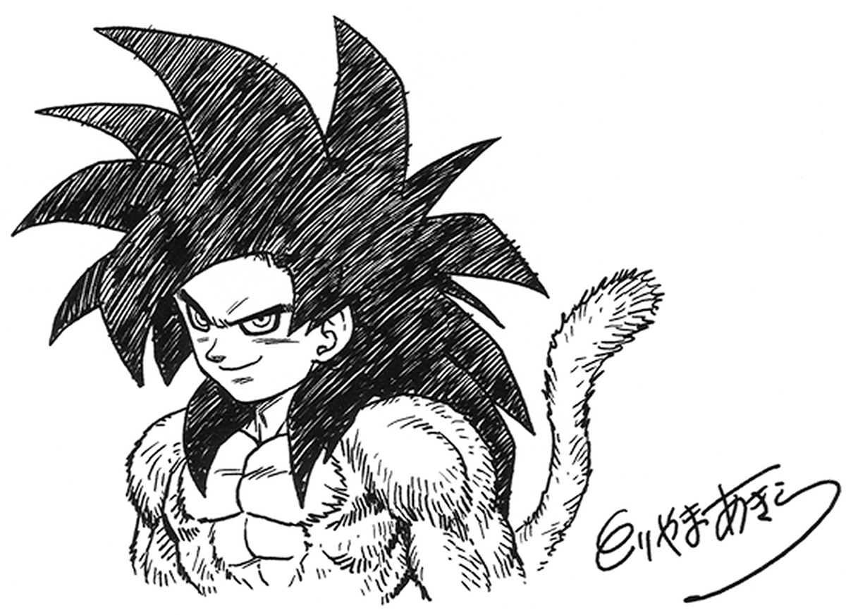 Dragon Ball Daima - Sanda, animador de la nueva serie de Akira Toriyama,  dibuja un nuevo Goku de Dragon Ball GT