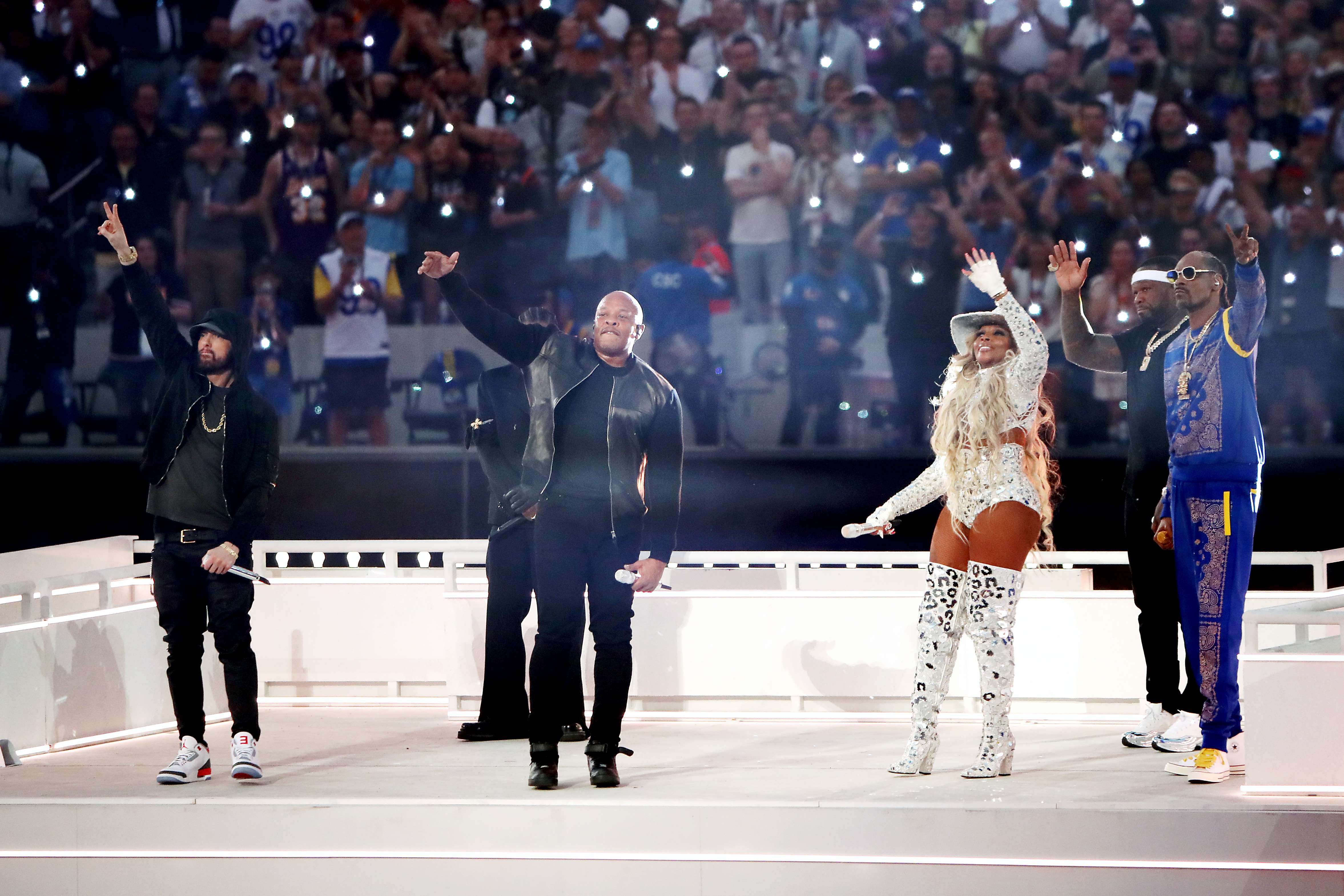 WATCH: Highlights From the Most Memorable Super Bowl Halftime Show Ever