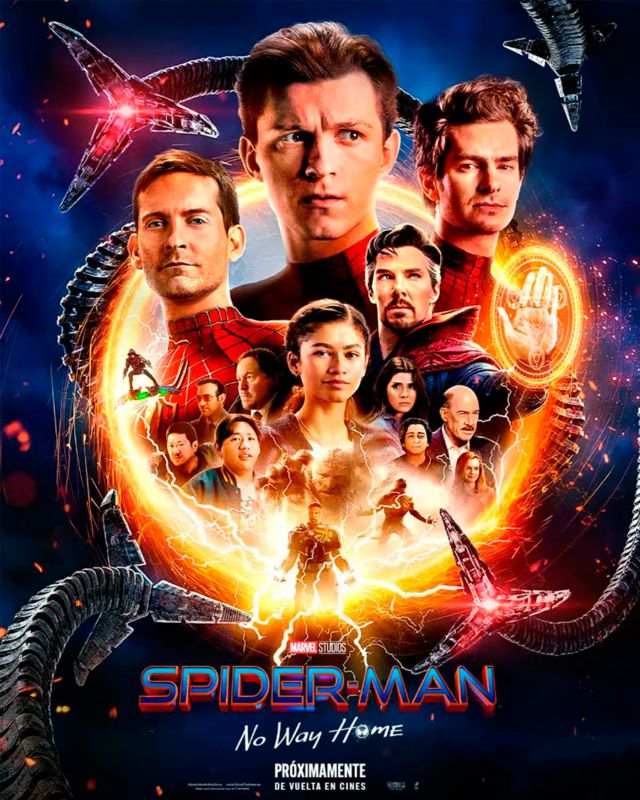 Spider-Man No Way Home: espectacular póster del estreno en cines