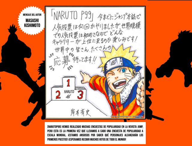 Naruto  Pesquisa de popularidade recebe mais de 1 milhão de votos