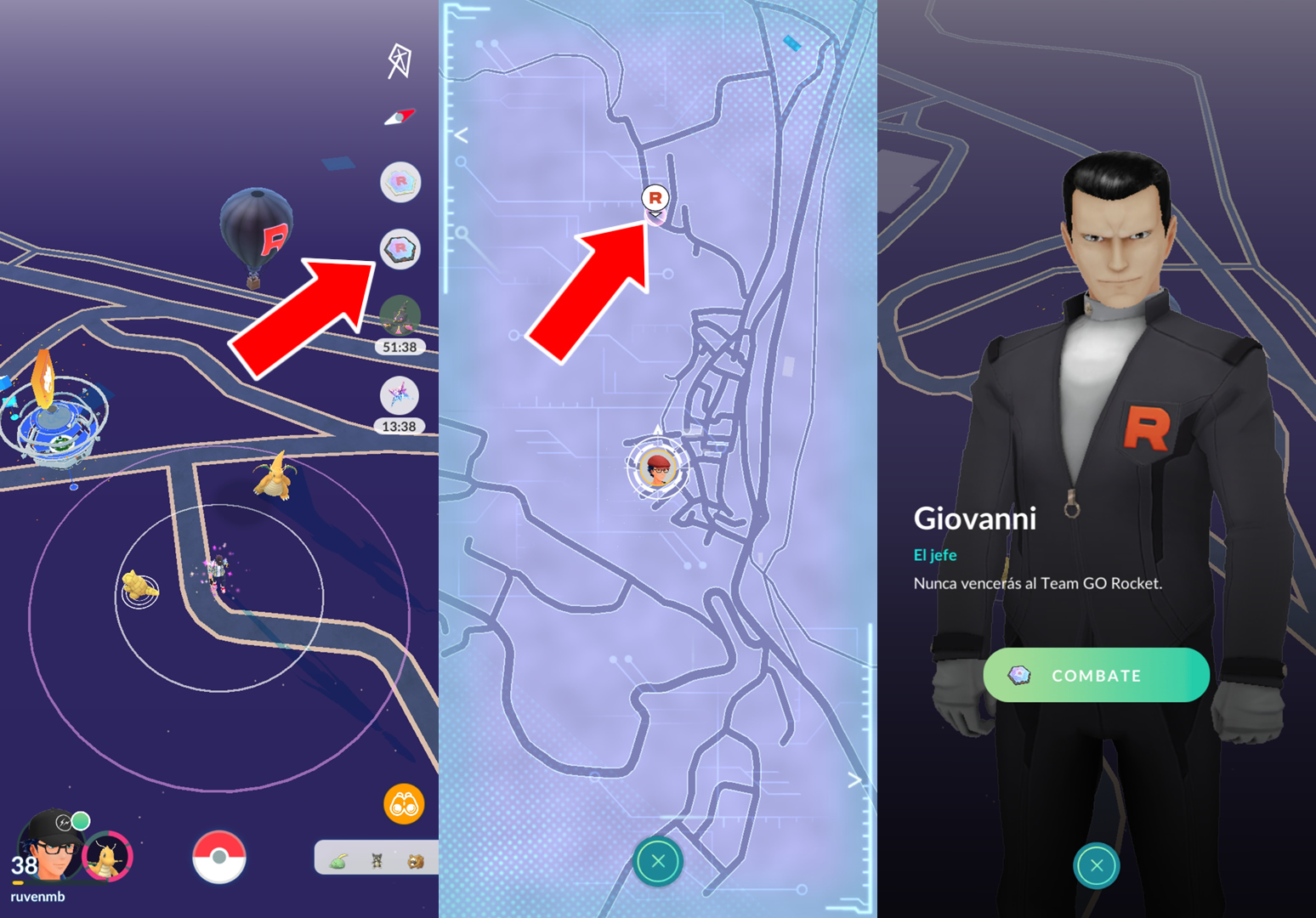 COMO GANAR, DERROTAR o VENCER SIEMPRE, FACIL y Rapido a (( ARLO )) Lider  Team ROCKET en Pokemon GO 