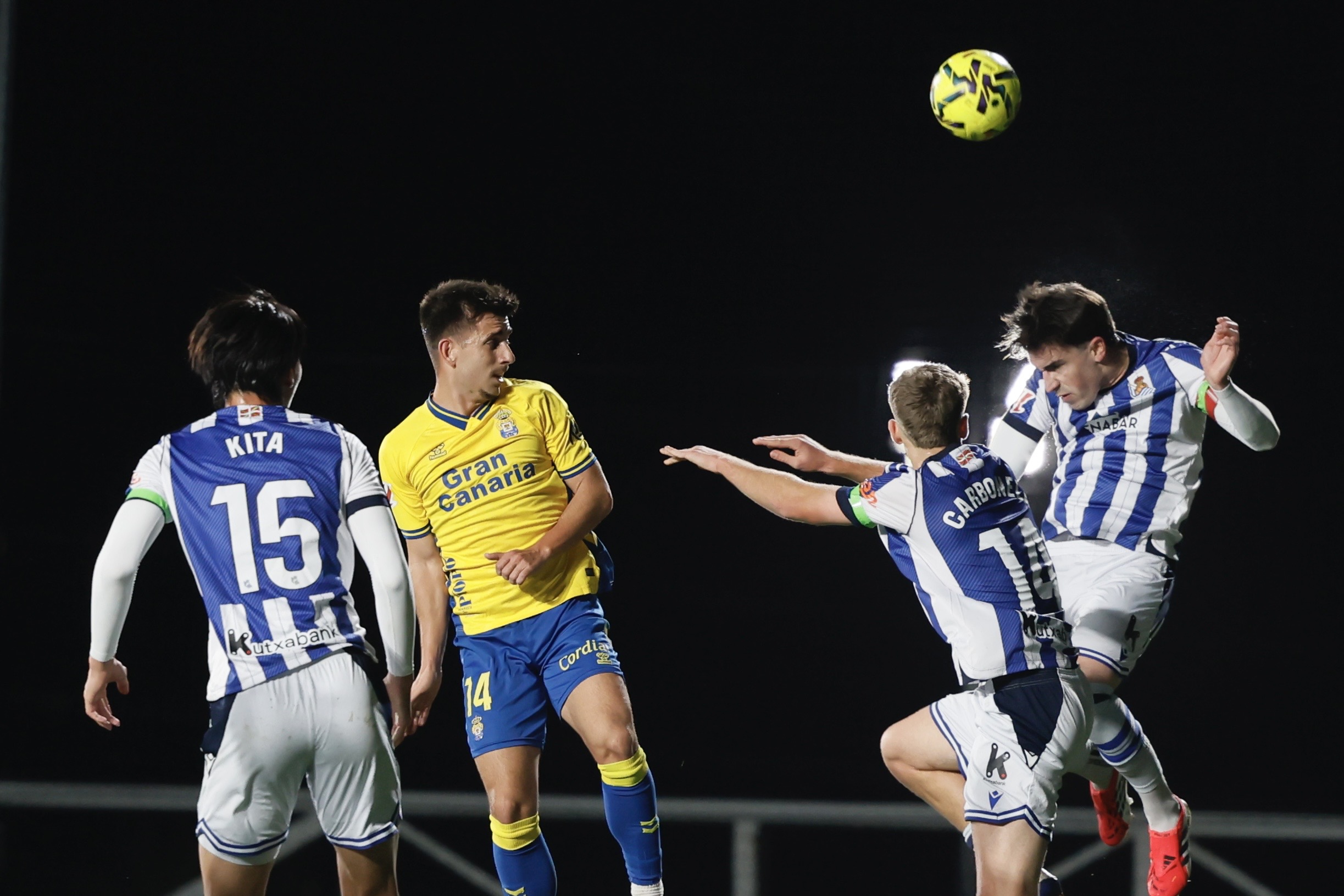 Kirian saborea el gol dos años después