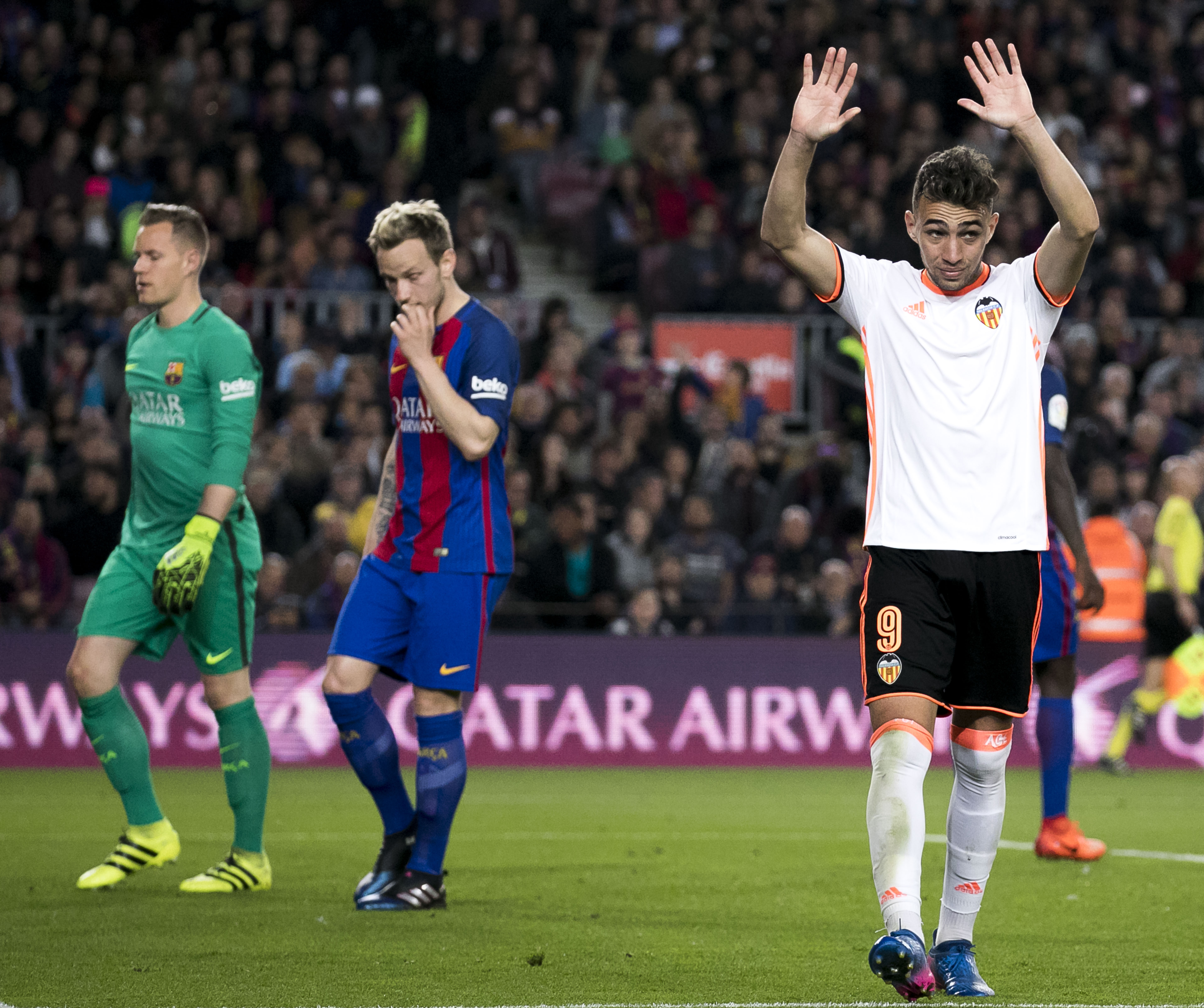 19/03/17 PARTIDO PRIMERA DIVISION
BARCELONA - VALENCIA
GOL 2-2 MUNIR ALEGRIA PERDON 