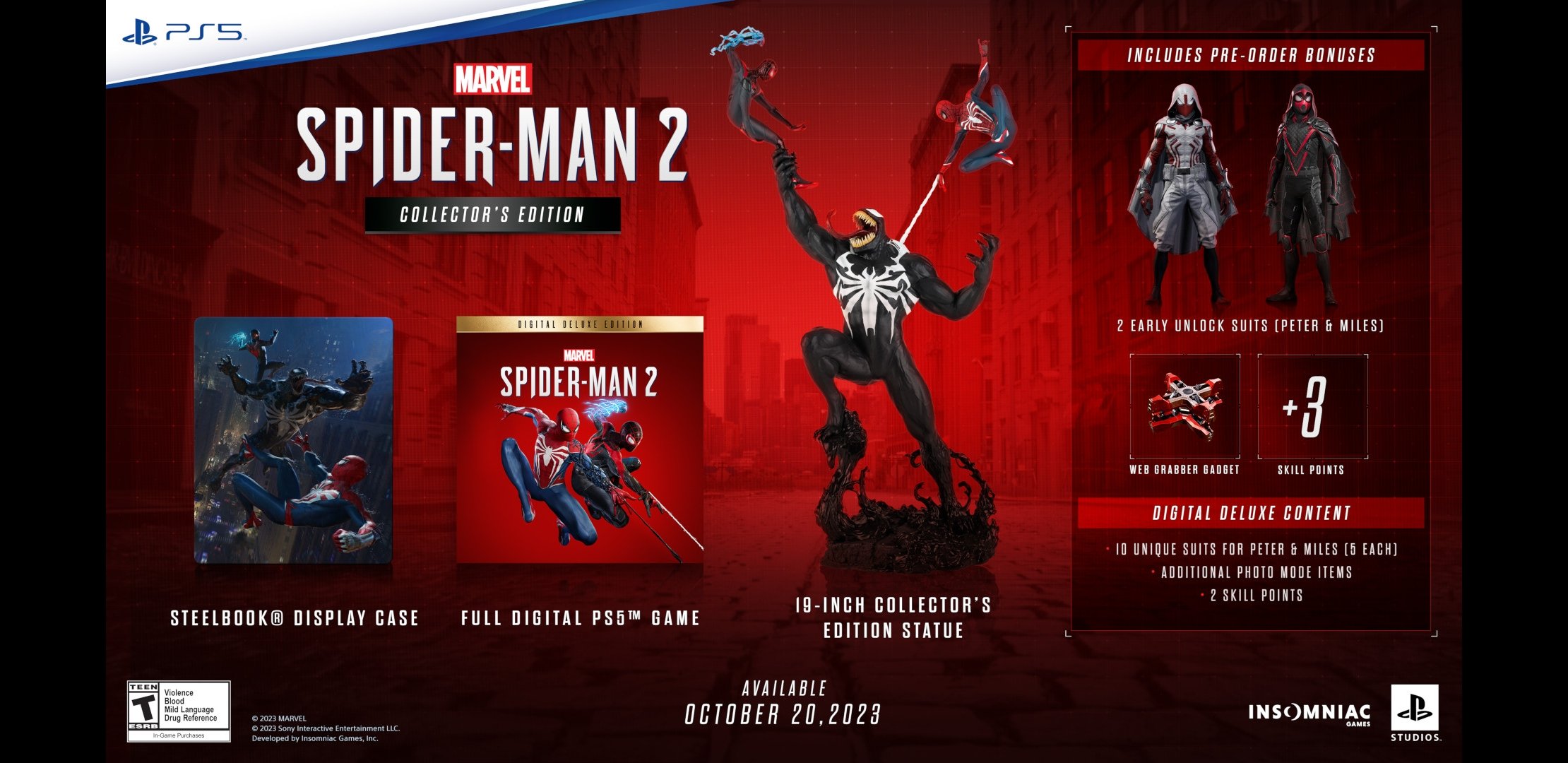 All Marvel's Spider-Man 2 costumes: how to get and unlock them - Meristation