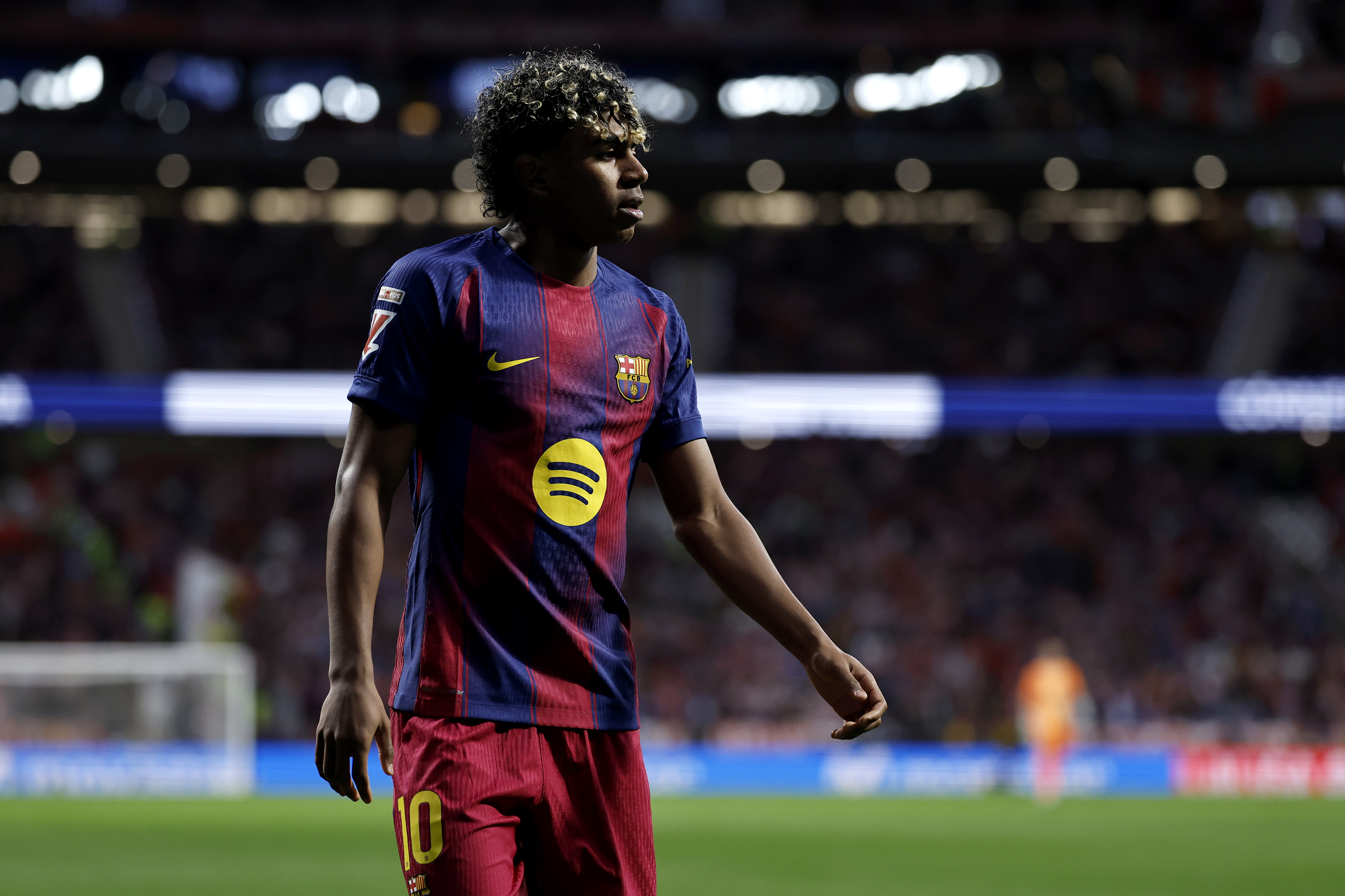 04/04/26 PARTIDO PRIMERA DIVISION 
ATLETICO DE MADRID - BARCELONA 
LAMINE YAMAL 