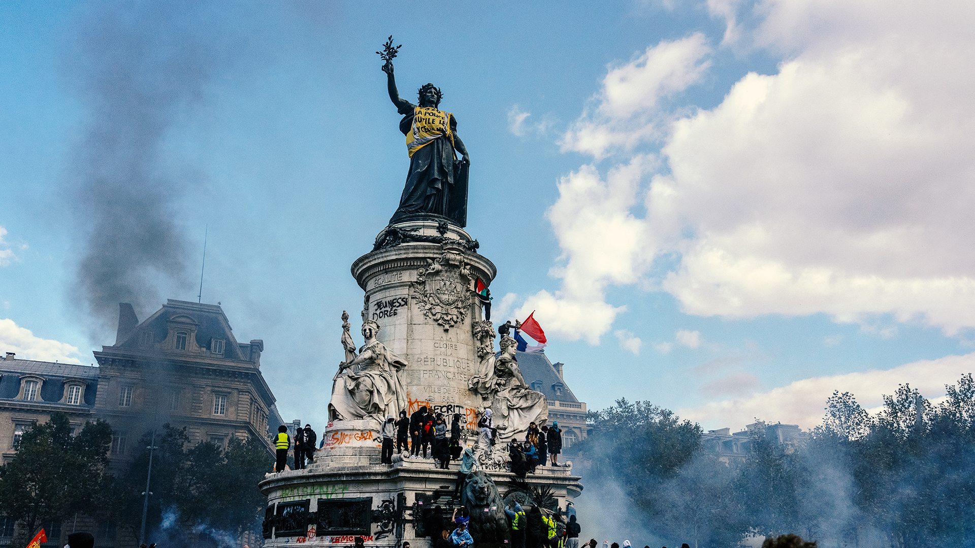 Las fotografías de las protestas en Francia que pasarán a la historia -  AS.com