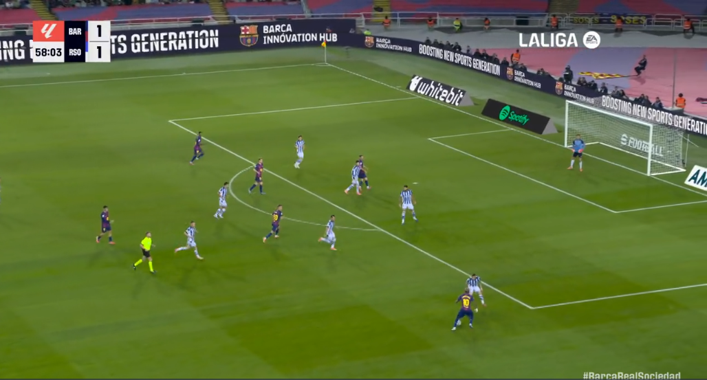 La travesura colosal de Lamine a los 59″ de salir para decidir el partido: ¿esto se puede defender?