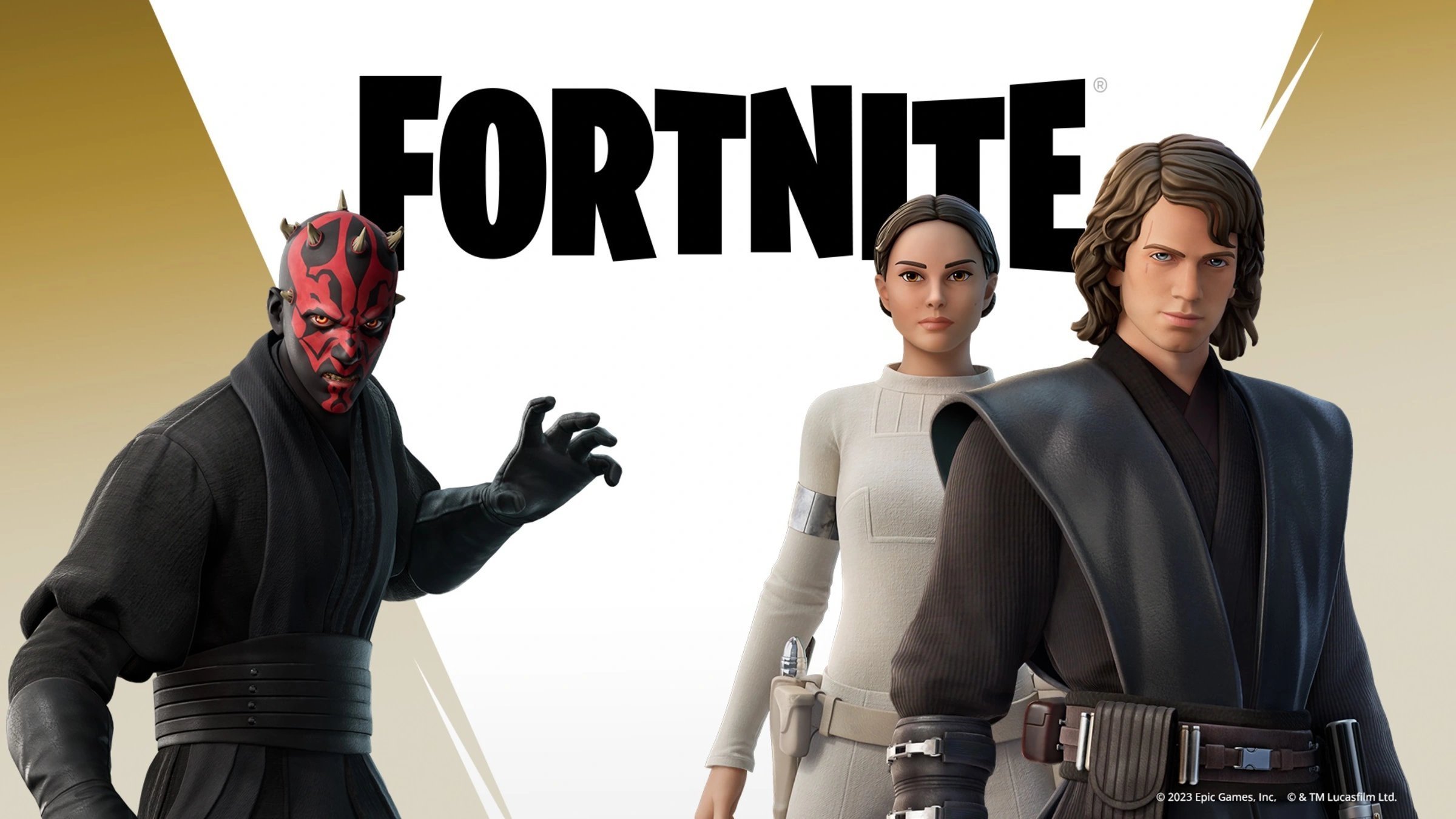 Loco constante Monumento Fortnite x Star Wars: Anakin Skywalker, Padmé Amidala y Darth Maul llegan  como nuevas skins - Meristation